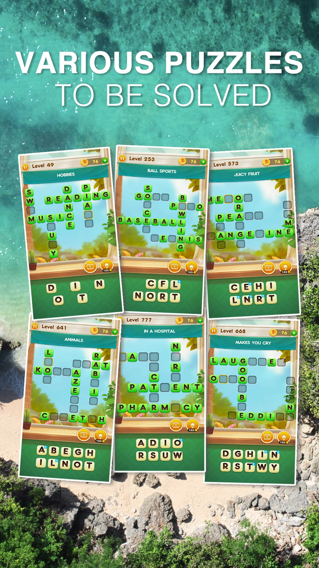 Word Puzzle Time - Crossword screenshot